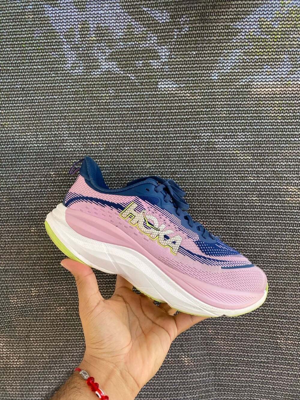Hoka Skyflow Running Shoes Pink Twilight Midnight Women